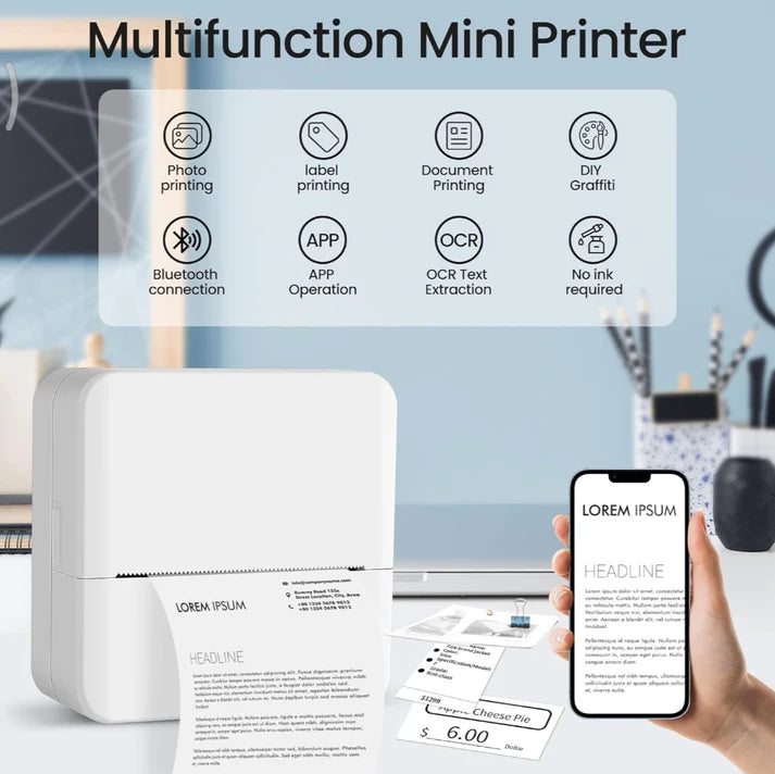 Portable Mini Printer X6